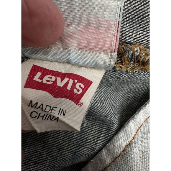 Vintage Levi’s 501 Blue Jeans Button Fly Size 34x29 - Picture 10 of 11